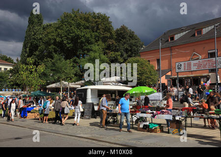 Flohmarkt Aeußere Neustadt, Äußere Neustadt, Antonstadt, Dresden, Sachsen, Deutschland Stockfoto