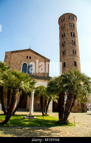 Basilica di S. Apollinare Nuovo in Ravenna, Italien Stockfoto