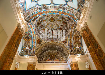 Sevilla, Andalusien, Spanien, Mai 25, 2017: Interieur des Museum der schönen Künste, 25. Mai 2017, in Sevilla, Andalusien, Spanien Stockfoto