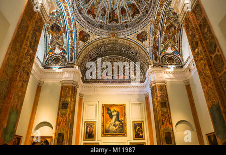 Sevilla, Andalusien, Spanien, Mai 25, 2017: Interieur des Museum der schönen Künste, 25. Mai 2017, in Sevilla, Andalusien, Spanien Stockfoto