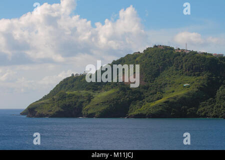 Berkshire Hill. Kingstown, Saint-Vincent Stockfoto