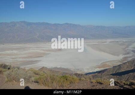 Panoramablick auf das Tal des Todes. Reisen Urlaub Geologie. Juni 28, 2018. Das Death Valley, Kalifornien. EEUU. USA. Stockfoto