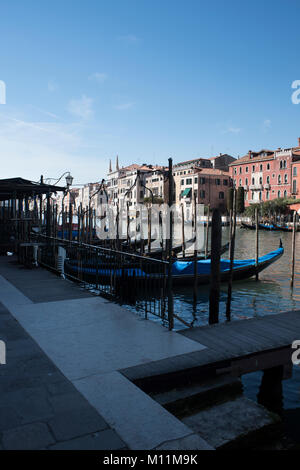 Canal Grande von der Rialtobrücke, Venedig, Italien Stockfoto