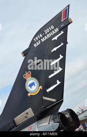 RAF Tornado GR4 ZG 771 Spezielle Schwanz RAF Marham 100. Stockfoto