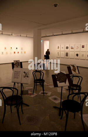 Kunst installation Museum für zeitgenössische Kunst Circular Quay Sydney New South Wales, Australien Stockfoto