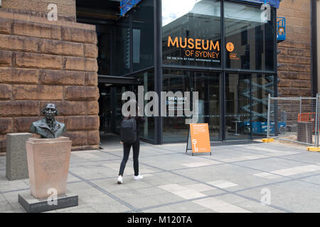 Museum von Sydney Central Business District von Sydney Australien New South Wales Stockfoto