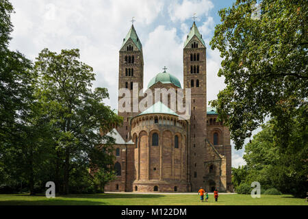Kaiserdom, Dom zu Speyer, Speyer, Rheinland-Pfalz, Deutschland Stockfoto