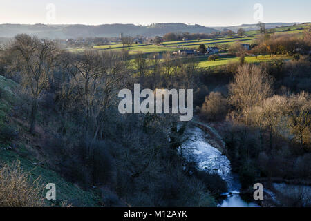 Lathkill Dale, Peak District National Park, Derbyshire Stockfoto