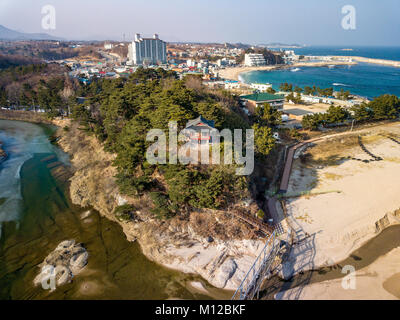 Cheonggan-ri, Toseong-myeon, Landkreis Goseong-gun, Gangwon-do, in der Nähe von Sokcho, Südkorea Stockfoto