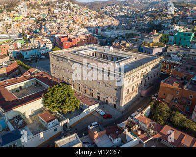 Alhóndiga de Granaditas, jetzt das Regionalmuseum von Guanajuato, Mexiko Stockfoto