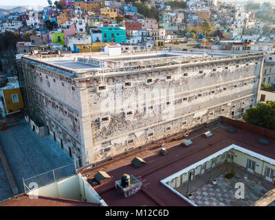 Alhóndiga de Granaditas, jetzt das Regionalmuseum von Guanajuato, Mexiko Stockfoto