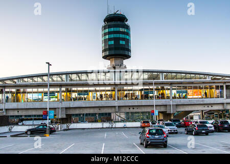 Internationalen Flughafen Vancouver YVR, Vancouver, BC, Kanada Stockfoto