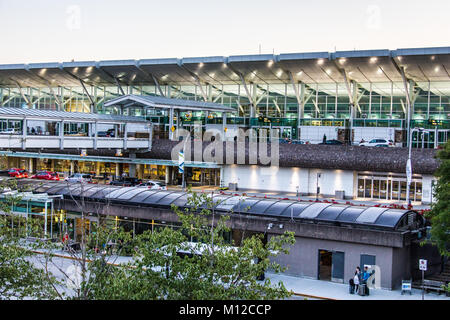 Internationalen Flughafen Vancouver YVR, Vancouver, BC, Kanada Stockfoto