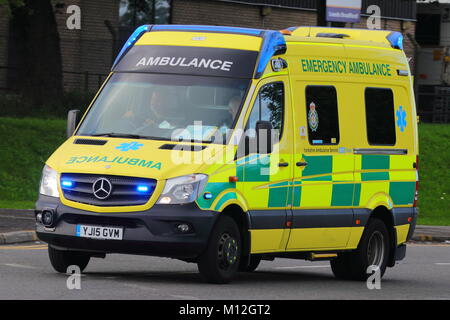 West Yorkshire Krankenwagen Stockfoto