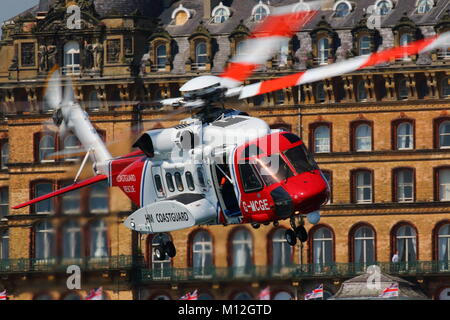 RAF Search&Rescue Helicopter Display Stockfoto