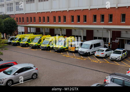 Leeds General Infirmary A&E Stockfoto