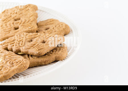 Cookies. Kekse frisch selbstgebackenen Cookies Stockfoto