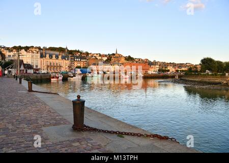 Frankreich, Calvados, Pays d ' Auge, Trouville Sur Mer, Hafen Stockfoto