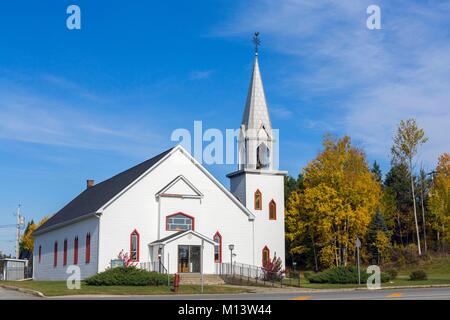 Kanada, Provinz Quebec, Region Abitibi-Témiscamingue Taschereau, Kirche Saint-Pierre Stockfoto