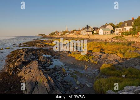 Kanada, Provinz Quebec, Region Bas-Saint-Laurent, Kamouraska Dorf auf dem St. Lawrence River Stockfoto