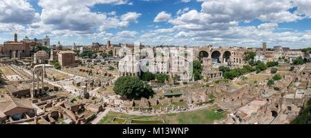 Italien, Latium, Rom, Altstadt zum Weltkulturerbe der UNESCO, Foro Romano, Roman Forum Stockfoto