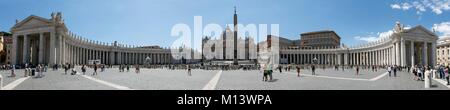 Italien, Latium, Rom, Altstadt zum Weltkulturerbe der UNESCO, Piazza San Pietro (Petersplatz) Stockfoto