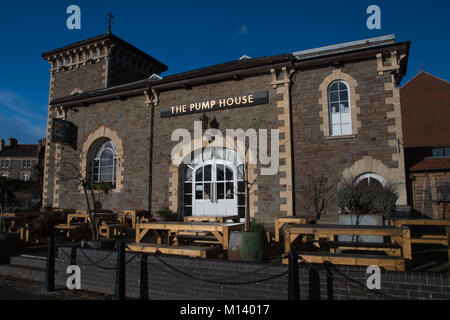 BRISTOL: Das Pumpenhaus Stockfoto