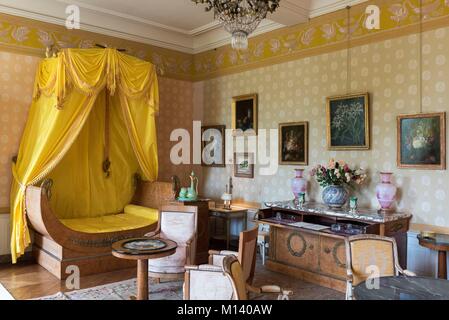 Frankreich, Indre-et-Loire, Azay-le-Feron, Brenne Regionalen Naturpark, Schloss Azay-le-Feron Stockfoto