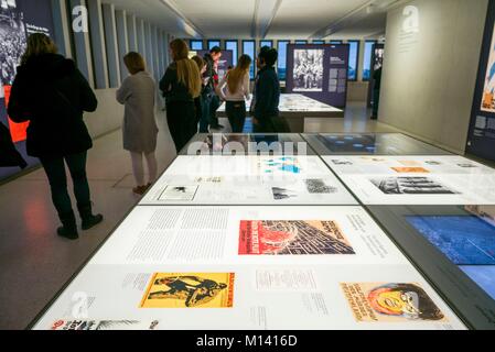 Deutschland, Bayern, München, NS-Dokumentationszentrum München, Museum der NS-Zeit, innere Stockfoto