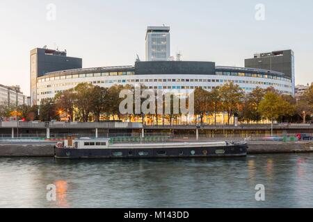 Frankreich, Paris, Bereich als Weltkulturerbe von der UNESCO, der Maison de la Radio Stockfoto