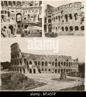 Das Kolosseum/Kolosseum, Rom aka der Flavischen Amphitheater und Amphitheatrum Flavium, wie es 1920 war Stockfoto