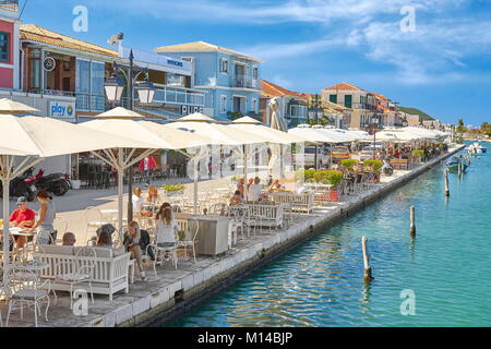 Die Stadt Lefkada, Lefkada Insel, Griechenland Stockfoto