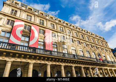 Paris, Frankreich, 10. Dezember 2017: Das französische Theater (Comedie Francaise), dem Staatstheater, dem ältesten noch aktiven Theater in der Welt, auch bekannt als Stockfoto