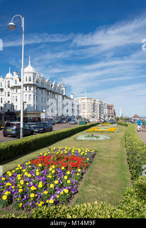 Promenade Gärten, Marina, Bexhill-on-Sea, East Sussex, England, Vereinigtes Königreich Stockfoto