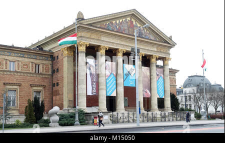 Mucsarnok Kunsthalle in Budapest Ungarn EU Europa Stockfoto