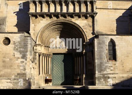 Frankreich, Bouches-du-Rhone, Tarascon, St Marthe Stiftskirche Stockfoto