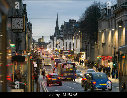 Union Street, Aberdeen Stockfoto