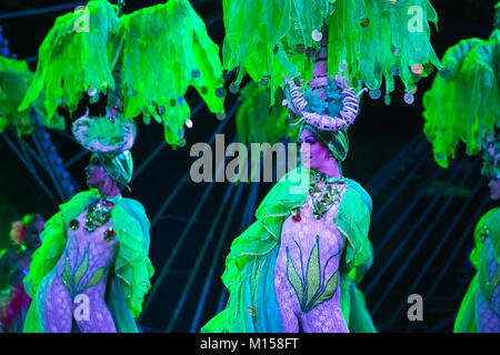 Kabaret Tropicana in Havanna, Kuba Stockfoto