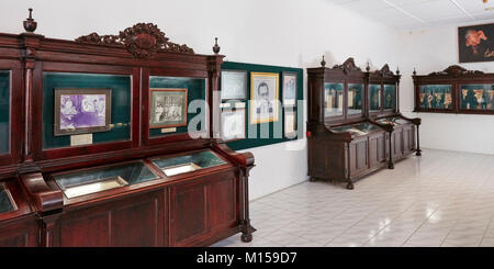 Innenraum der Kraton Yogyakarta (Keraton Ngayogyakarta Hadiningrat), Sultan's Palace Complex. Yogyakarta, Java, Indonesien. Stockfoto