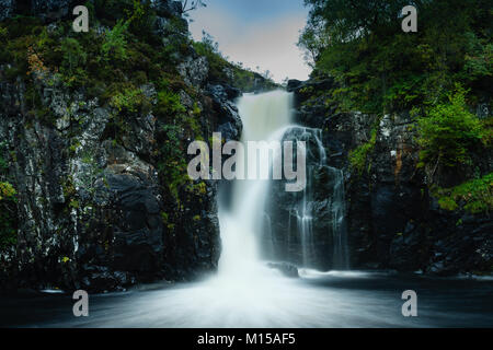 Fällt der Kirkaig, Lochinver, Schottland Stockfoto