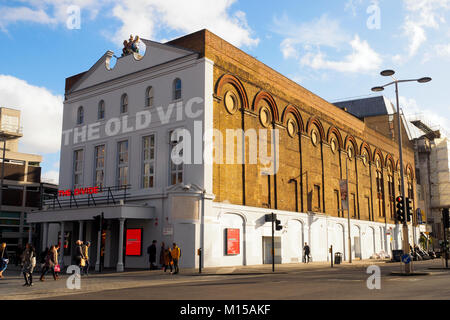 Das Old Vic Theatre, London, England Stockfoto