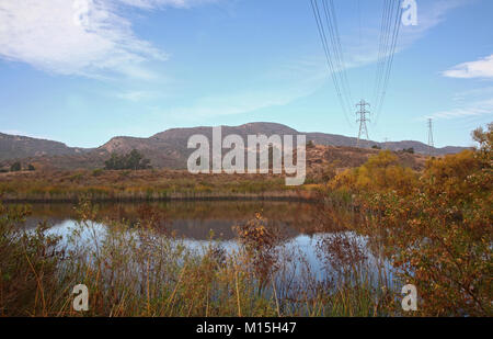 Barbara's Lake, James Dilley Greenbelt bewahren, Laguna Beach CA Stockfoto