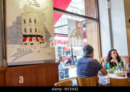 Buenos Aires Argentinien, Recoleta, Babieca Parrilla al Carbon, Restaurant Restaurants Essen Essen Essen Essen gehen Cafe Cafés Bistro, innen, Essen, Tisch Stockfoto