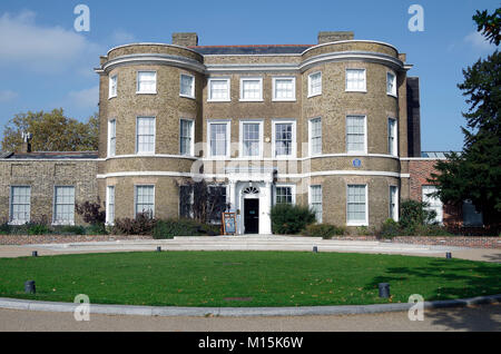 Die William Morris Gallery, das Elternhaus der Sozialistischen und Kunst & Handwerk Designer, seit 1950 ein Museum zu seiner Arbeit gewidmet. Stockfoto