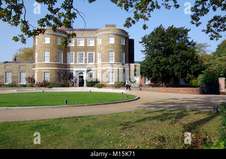 Die William Morris Gallery, das Elternhaus der Sozialistischen und Kunst & Handwerk Designer, seit 1950 ein Museum zu seiner Arbeit gewidmet. Stockfoto