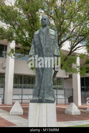 Thurgood Marshall Statue von Reuben Kramer (1979) in Baltimore, Maryland, USA. Stockfoto