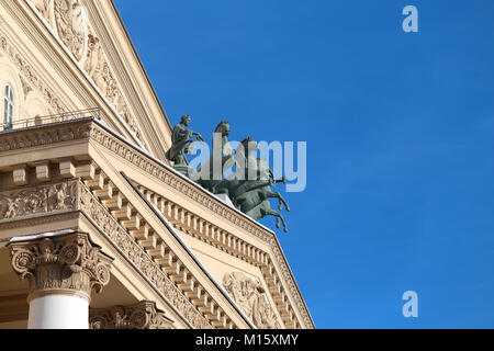 Große Theater in Moskau Stockfoto