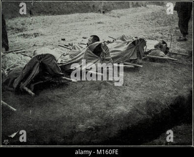 "Der Russisch-Japanische Krieg: die medizinischen und gesundheitlichen Berichte von den Offizieren, die japanische und russische Truppen im Feld zugeordnet wird, General Staff, Krieg, April 1908' (1908) Stockfoto