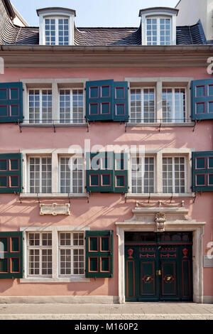 Geburtshaus von Ludwig van Beethoven, Altstadt, Bonn, Nordrhein-Westfalen, Deutschland Stockfoto