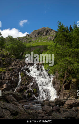 Stickle Ghyll; Langdale; Lake District, Großbritannien Stockfoto